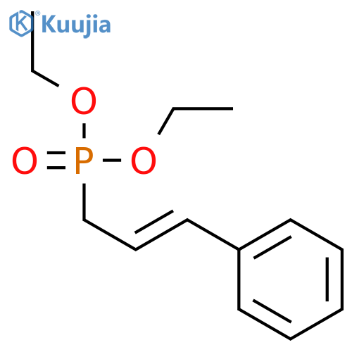 Diethyl cinnamylphosphonate structure