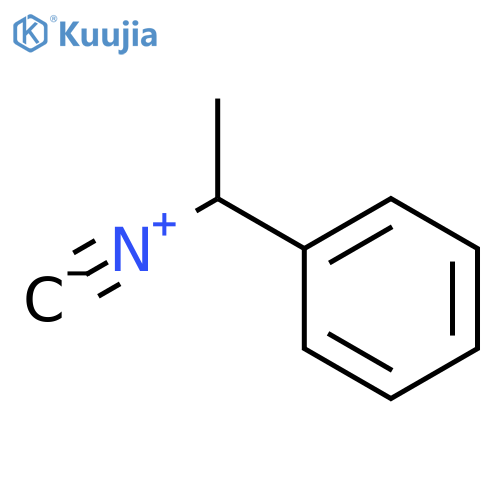 1-(1-isocyanoethyl)benzene structure