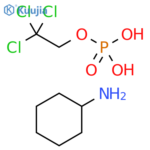 Trichloroethyl Phosphate Biscyclohexylamine structure