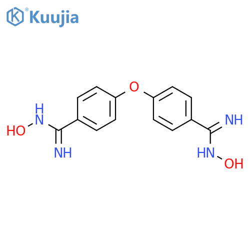 4,4'-Oxybis(N-hydroxybenzimidamide) structure