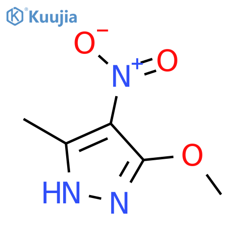 5-methoxy-3-methyl-4-nitro-1H-pyrazole structure