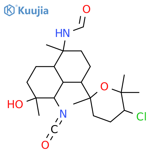 Kalihinol A; 5-Isocyanate, 10-formamide structure