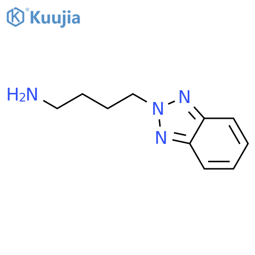 2H-Benzotriazole-2-butanamine structure