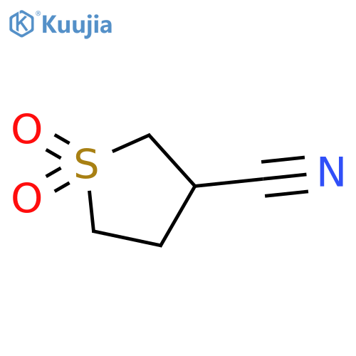 1,1-dioxo-1λ?-thiolane-3-carbonitrile structure