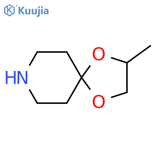 1,4-Dioxa-8-azaspiro[4.5]decane, 2-methyl- structure