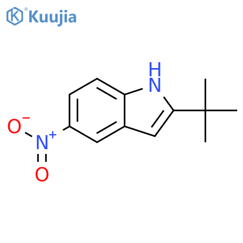 2-(tert-Butyl)-5-nitro-1H-indole structure