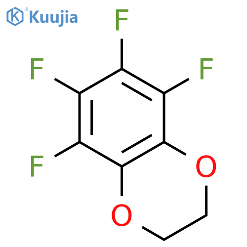 5,6,7,8-Tetrafluorobenzo-1,4-dioxane structure