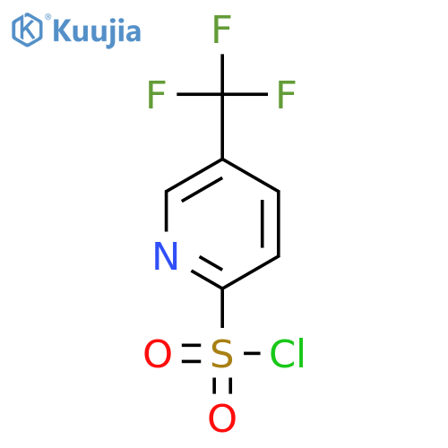 5-(Trifluoromethyl)pyridine-2-sulfonyl chloride structure