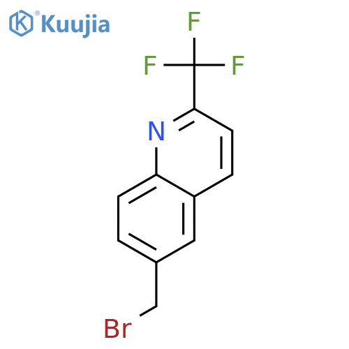6-(Bromomethyl)-2-(trifluoromethyl)quinoline structure