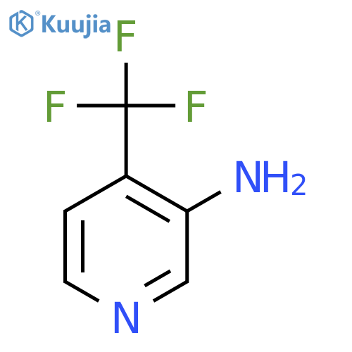 4-(trifluoromethyl)pyridin-3-amine structure