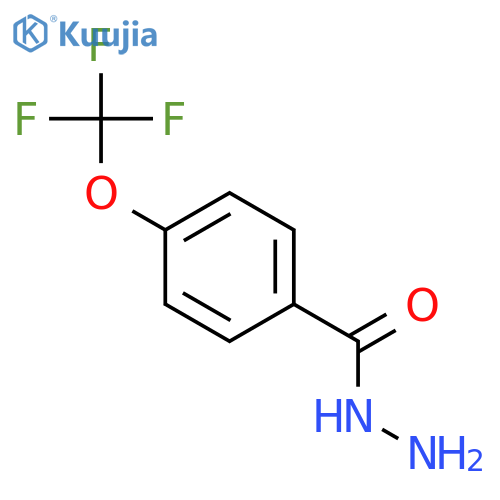 4-(Trifluoromethoxy)benzoic Acid Hydrazide structure