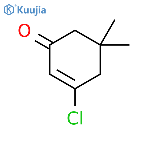 3-Chloro-5,5-dimethylcyclohex-2-enone structure