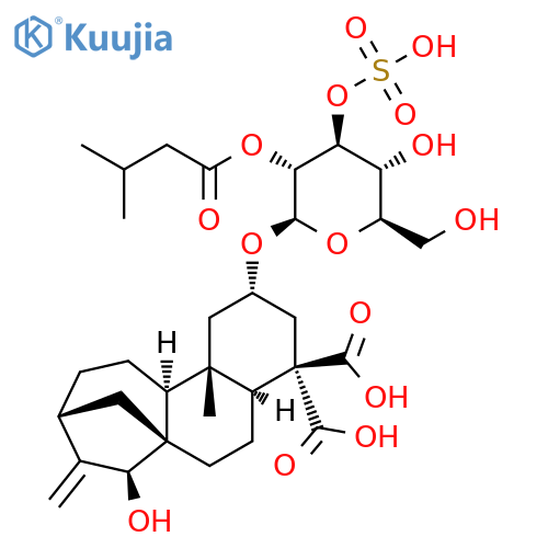 4'-Desulfocarboxyatractylic acid structure