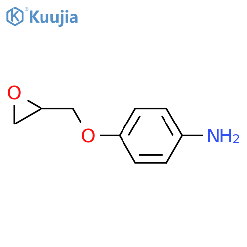 4-(Oxiran-2-ylmethoxy)aniline structure