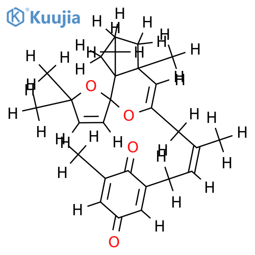 Cystoketalquinone structure