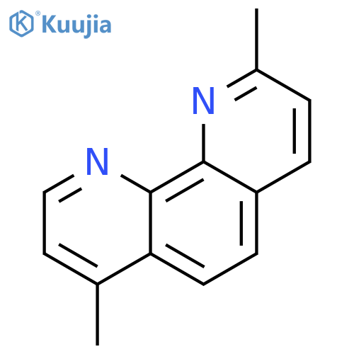 1,10-Phenanthroline, 2,7-dimethyl- structure