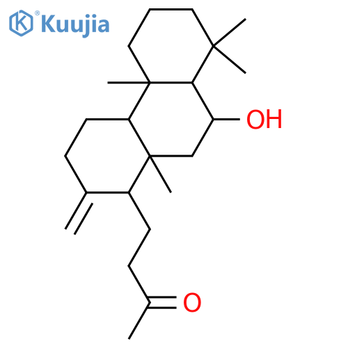 6-Hydroxy-18,19-dinor-13(24)-cheilanthen-17-one; 6α-form structure