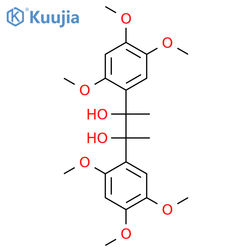 2,3-Butanediol, 2,3-bis(2,4,5-trimethoxyphenyl)- structure
