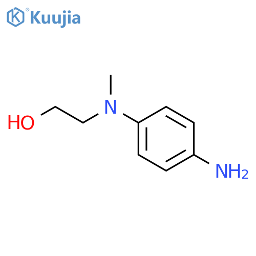 2-(4-Aminophenyl)(methyl)aminoethan-1-ol structure