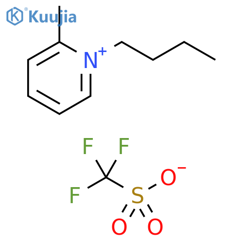 1‐BUTYL‐2‐METHYLPYRIDINIUM TRIFLATE structure