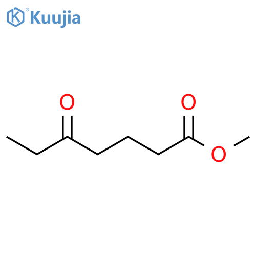 methyl 5-oxoheptanoate structure
