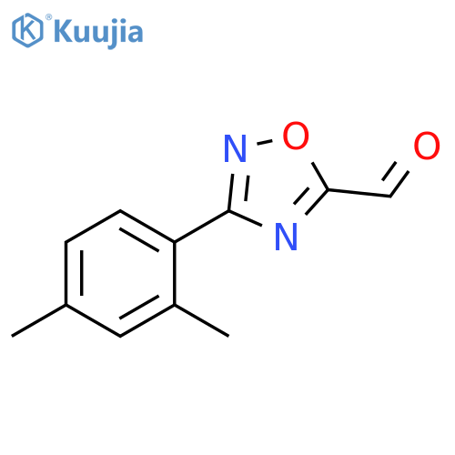 3-(2,4-Dimethyl-phenyl)-[1,2,4]oxadiazole-5-carbaldehyde structure