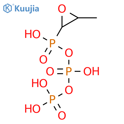 Fosfomycin diphosphate structure
