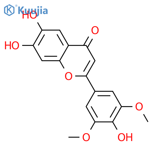 3',4',5',6,7-Pentahydroxyflavone; 3',5'-Di-Me ether structure