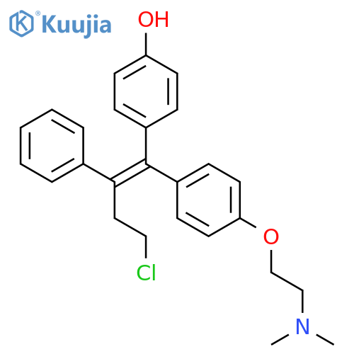 (E)-4-Hydroxy Toremifene (~5% Z-isomer) structure