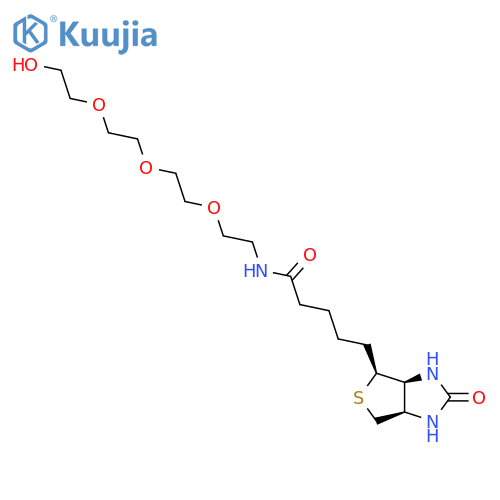 Biotin-PEG4-alcohol structure