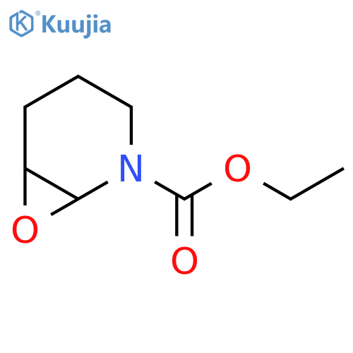 7-Oxa-2-azabicyclo[4.1.0]heptane-2-carboxylicacid, ethyl ester structure