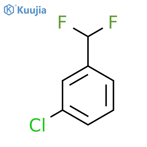 1-Chloro-3-(difluoromethyl)benzene structure