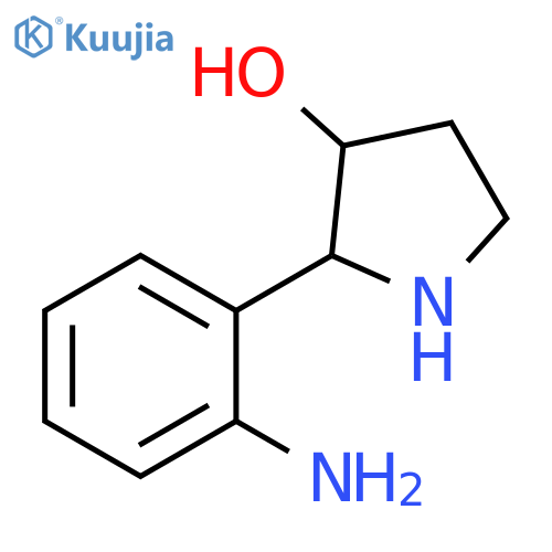 2-(2-aminophenyl)pyrrolidin-3-ol structure