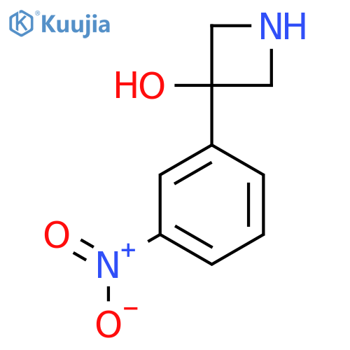 3-(3-nitrophenyl)azetidin-3-ol structure