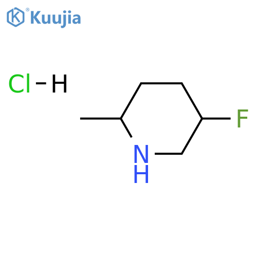 5-fluoro-2-methyl-piperidine;hydrochloride structure