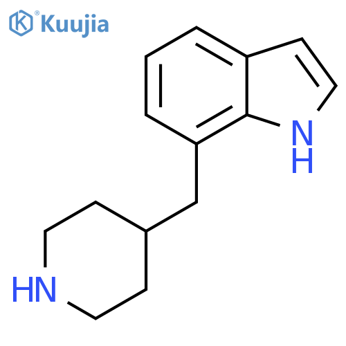 7-(piperidin-4-yl)methyl-1H-indole structure