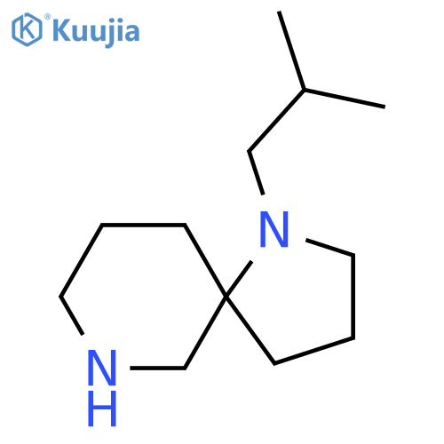 1-(2-methylpropyl)-1,7-diazaspiro4.5decane structure