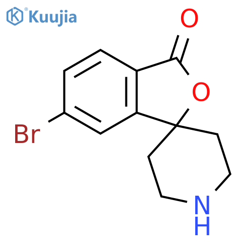6-Bromo-3H-spiro[isobenzofuran-1,4'-piperidin]-3-one structure