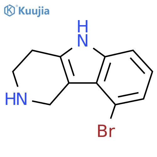 9-Bromo-2,3,4,5-tetrahydro-1H-pyrido[4,3-b]indole structure