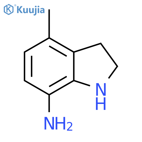 4-Methylindolin-7-amine structure