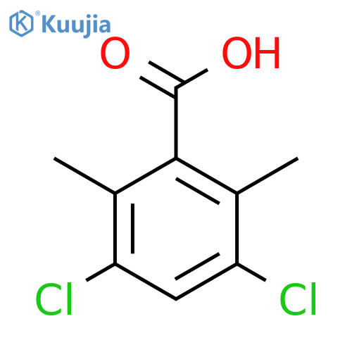 3,5-Dichloro-2,6-dimethylbenzoic acid structure