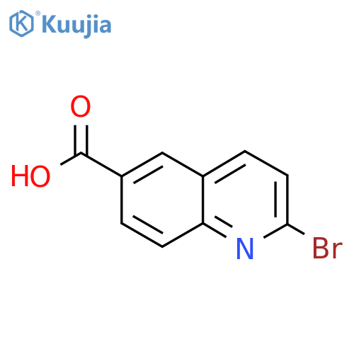 2-Bromoquinoline-6-carboxylic acid structure