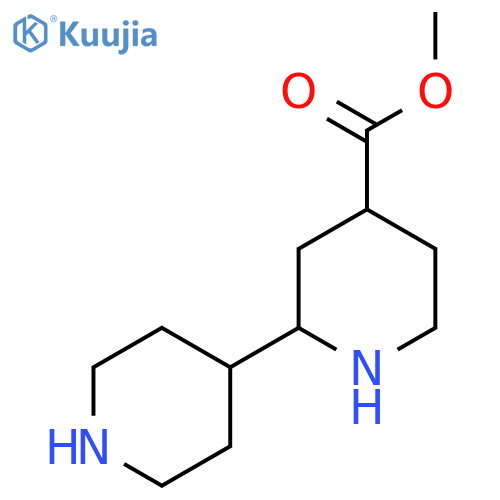 methyl 2-(piperidin-4-yl)piperidine-4-carboxylate structure