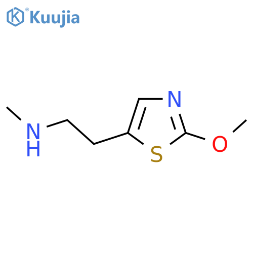 2-(2-methoxy-1,3-thiazol-5-yl)ethyl(methyl)amine structure