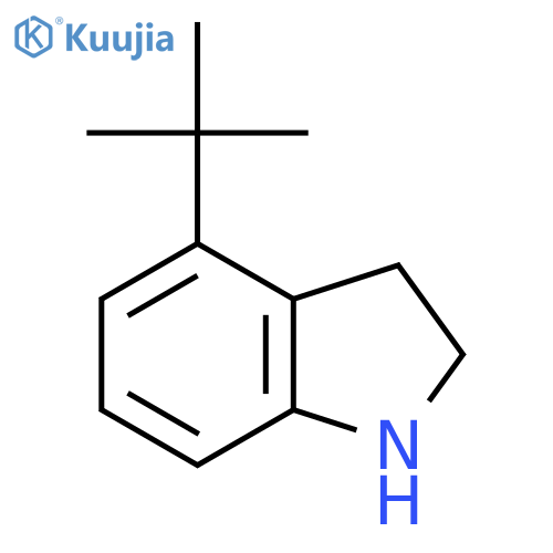 4-(Tert-Butyl)indoline structure
