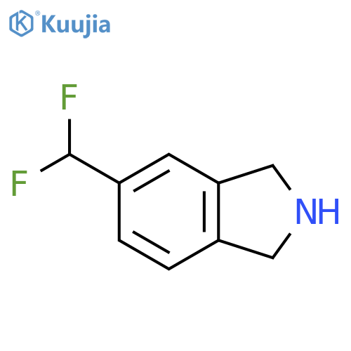 5-(Difluoromethyl)isoindoline structure