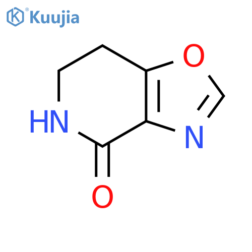 4H,5H,6H,7H-[1,3]oxazolo[4,5-c]pyridin-4-one structure