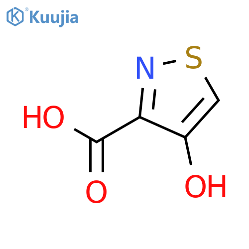 4-hydroxy-1,2-thiazole-3-carboxylic acid structure