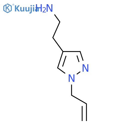 2-[1-(Prop-2-en-1-yl)-1H-pyrazol-4-yl]ethan-1-amine structure
