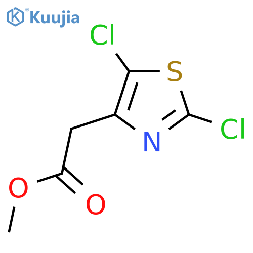 Methyl 2,5-dichlorothiazole-4-acetate structure